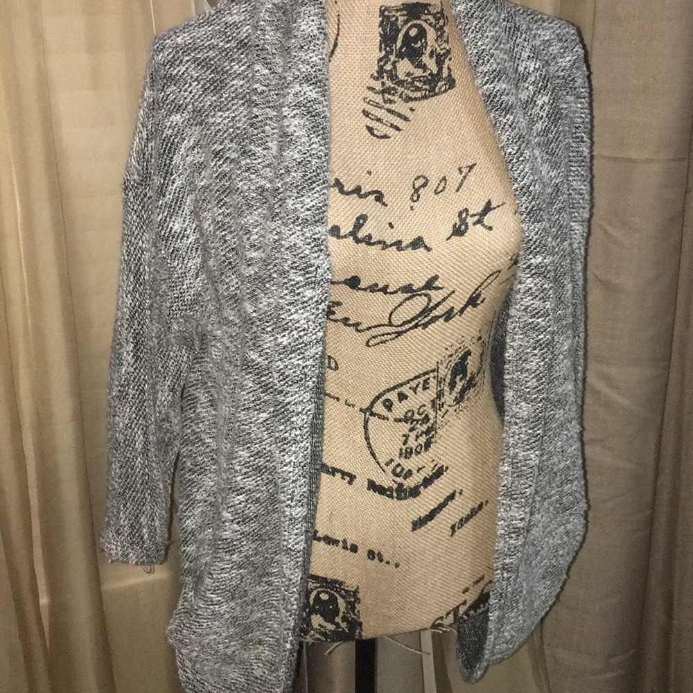 Comfy Grey Cardigan.